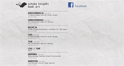 Desktop Screenshot of bookart.pl