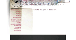 Desktop Screenshot of korespondencja.bookart.pl